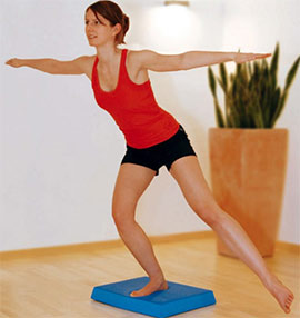 Sissel Balancefit pad Anwendung