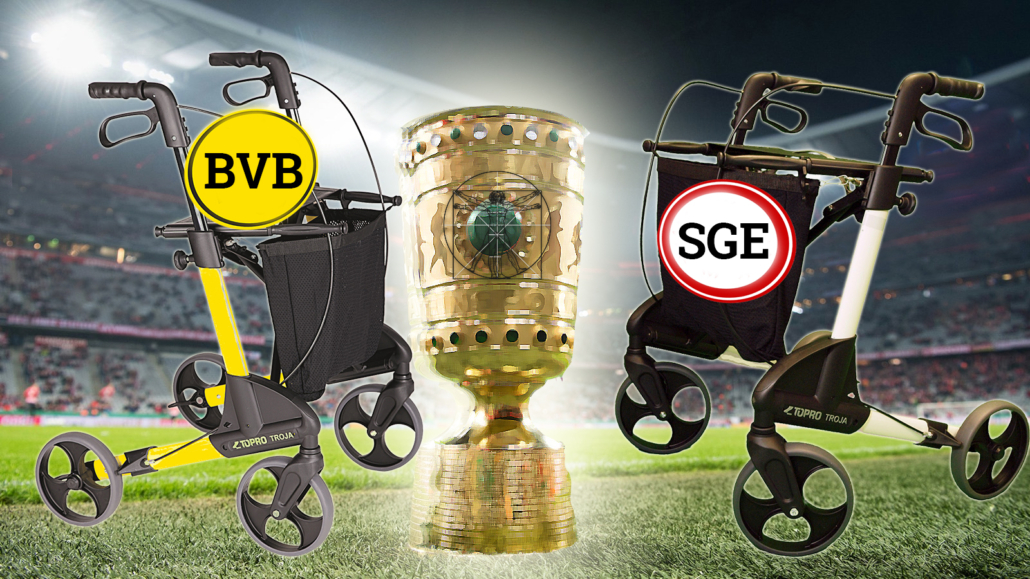 Topro Rollatoren in Fußball-Farben Topro Rollatoren in Fußball-Farben